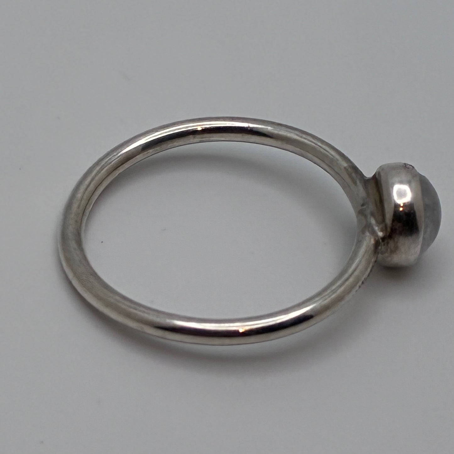 Moonstone Stacking Ring