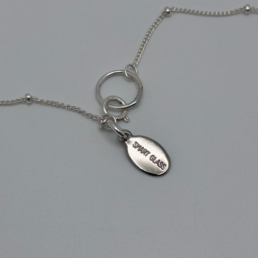 Sea & Sky Wave Double Pendant Cobalt