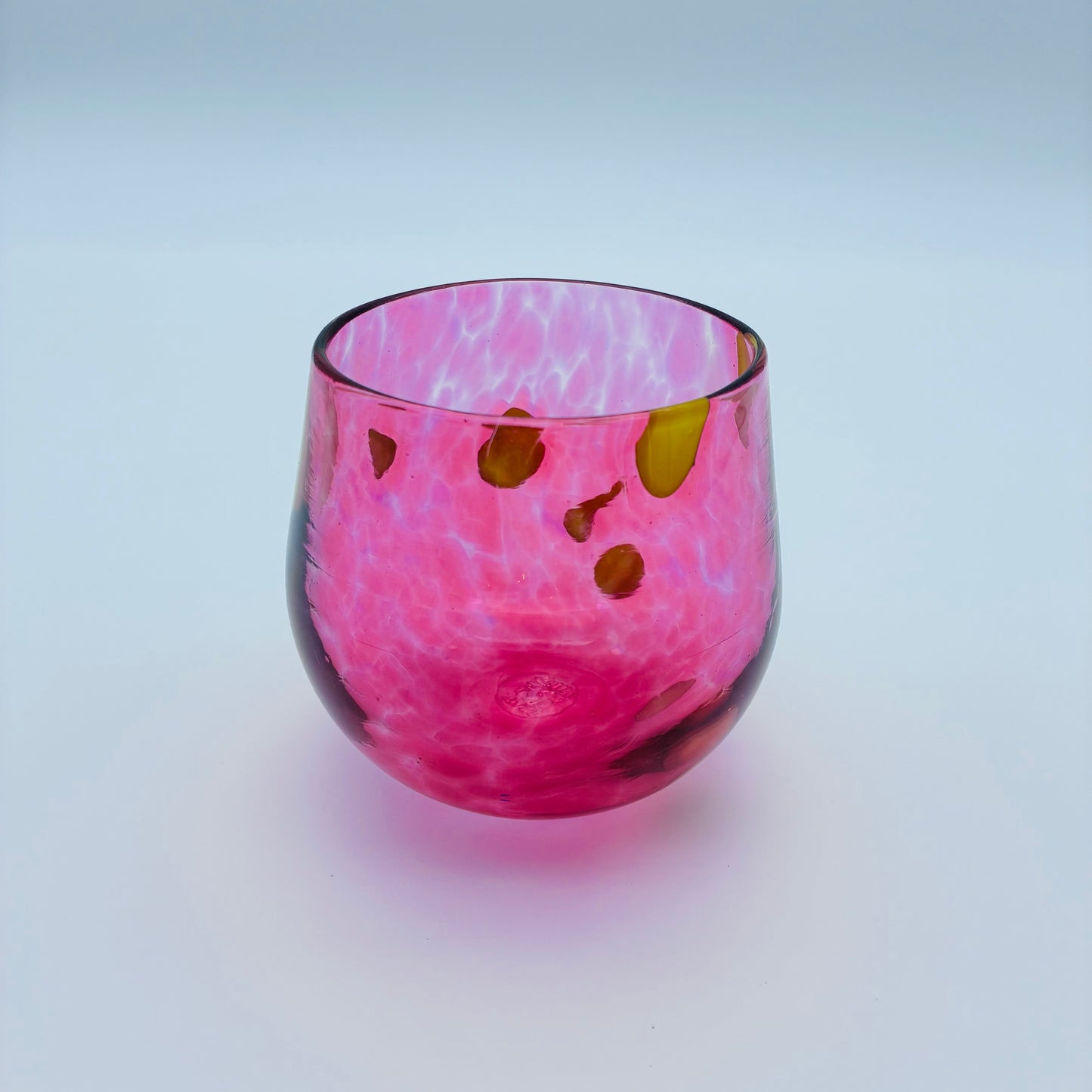 17 - Yellow Spiral Cup