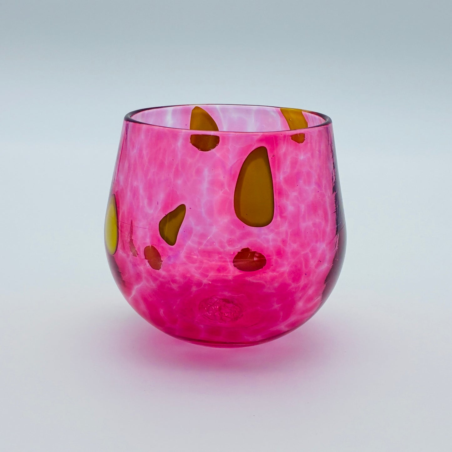 17 - Yellow Spiral Cup