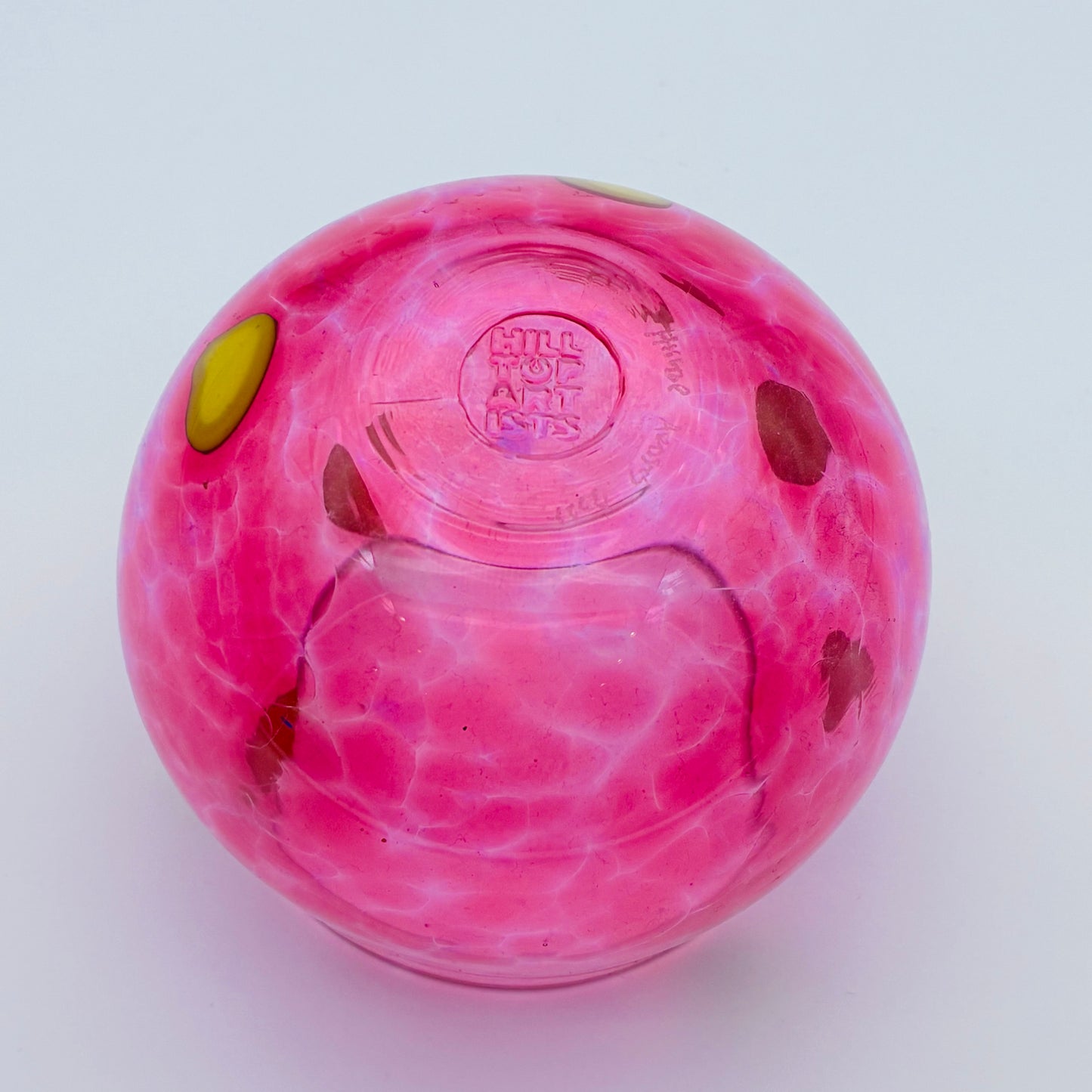 17 - Yellow Spiral Cup