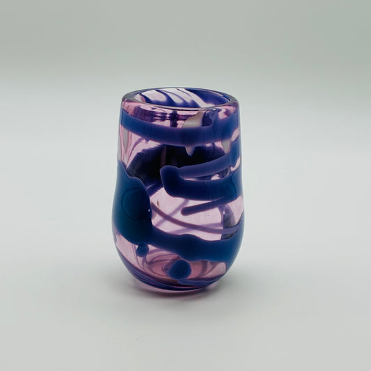 161 -  Purple Bowl W/ Wrap