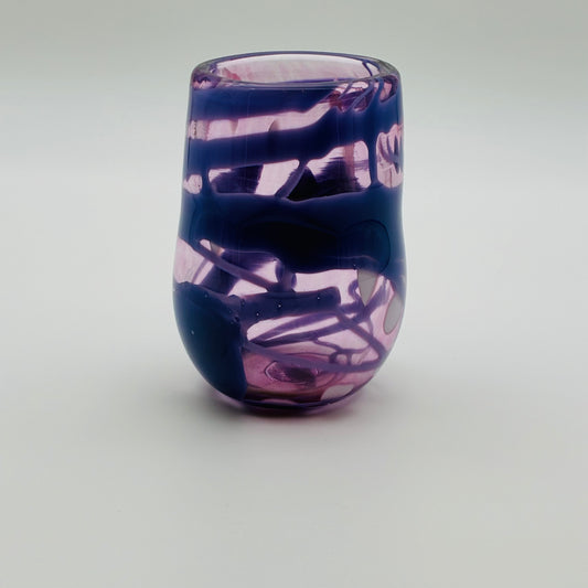 161 -  Purple Bowl W/ Wrap