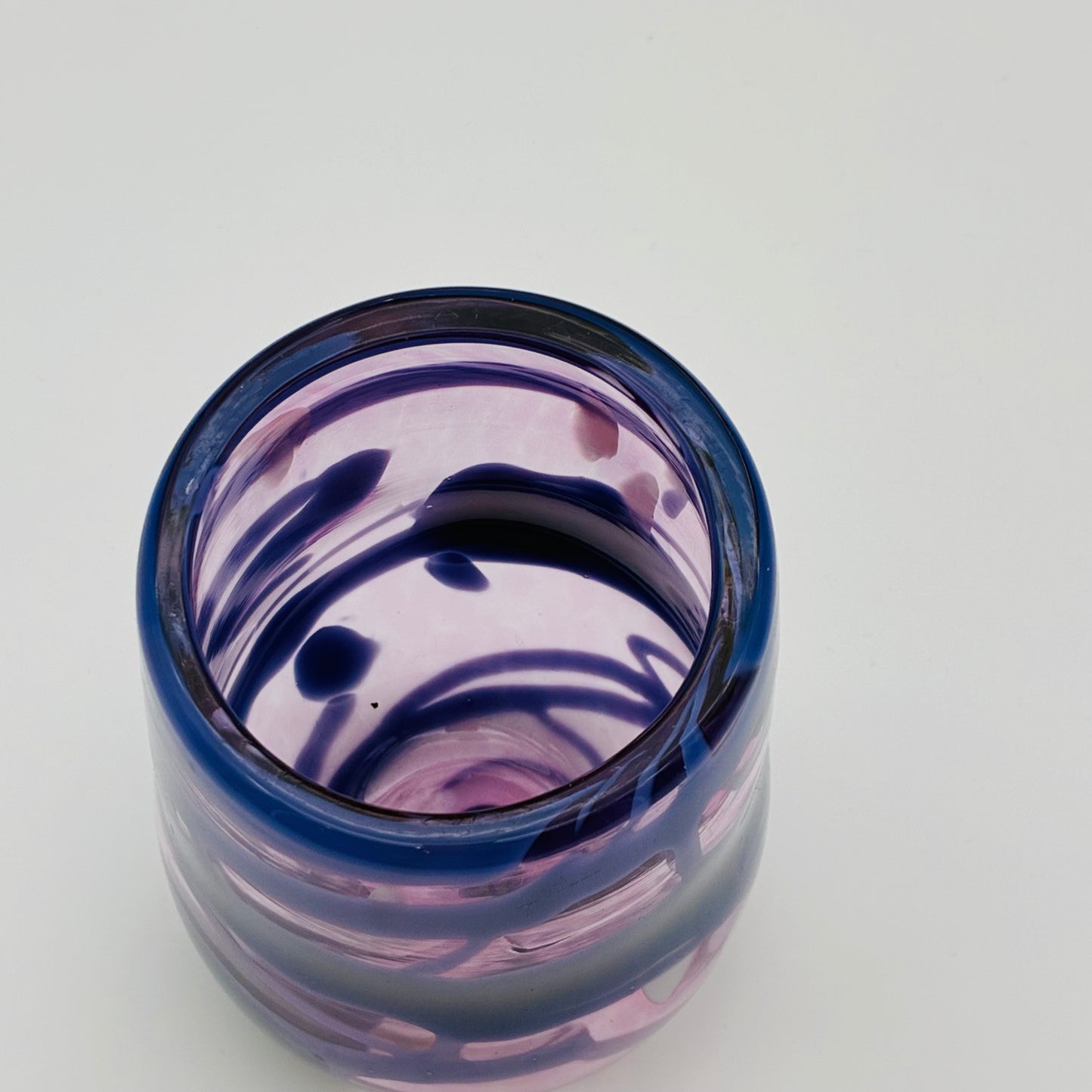 161 -  Purple Bowl W/ Wrap