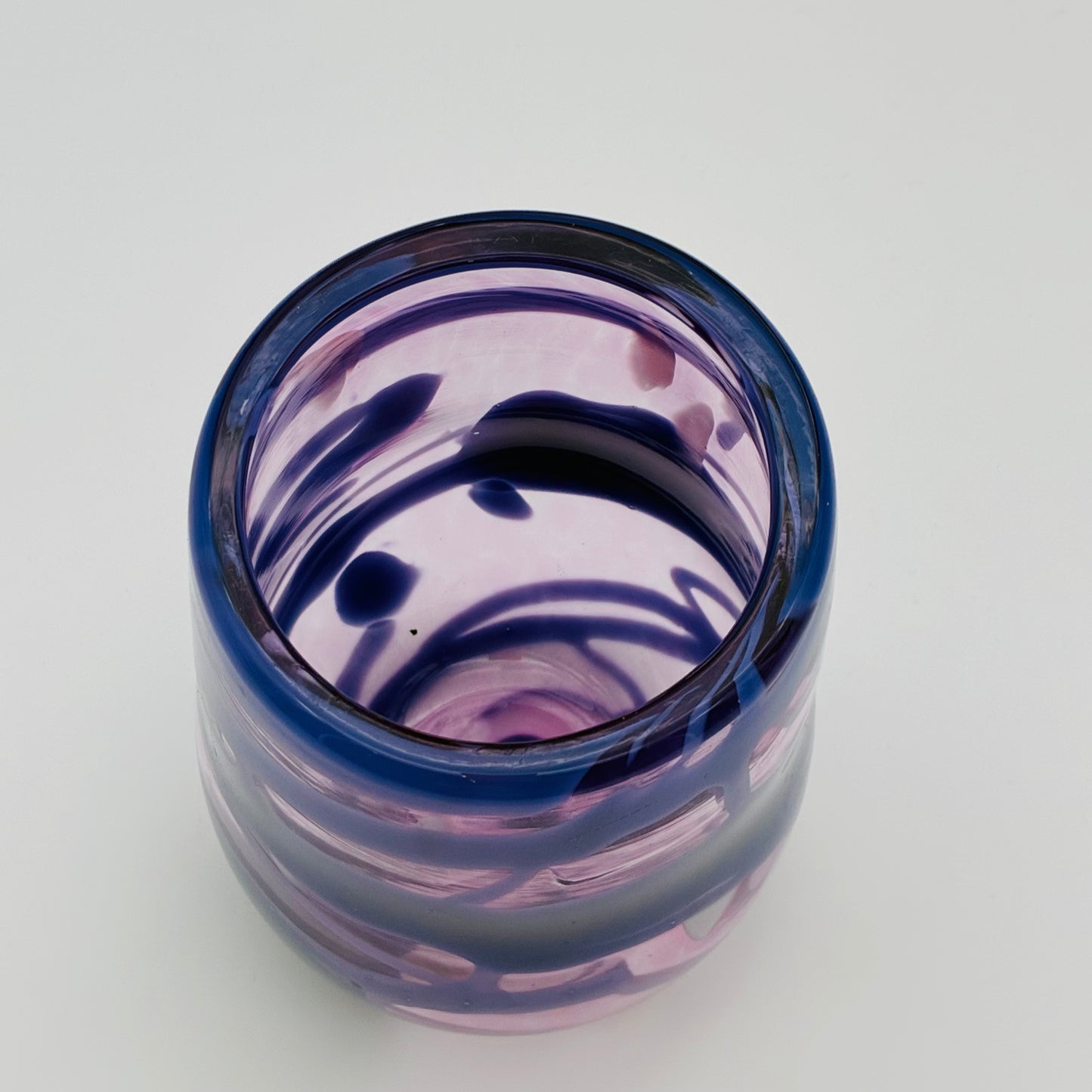 161 -  Purple Bowl W/ Wrap