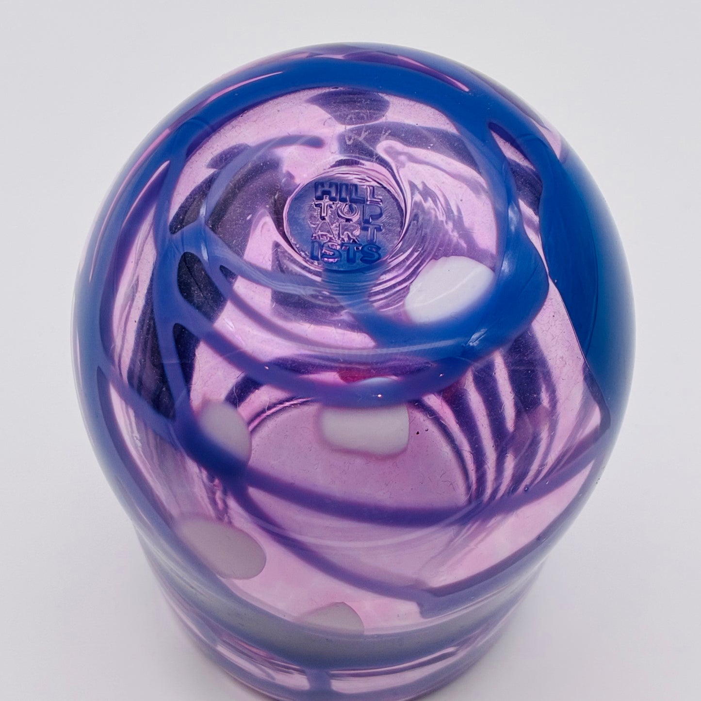 161 -  Purple Bowl W/ Wrap