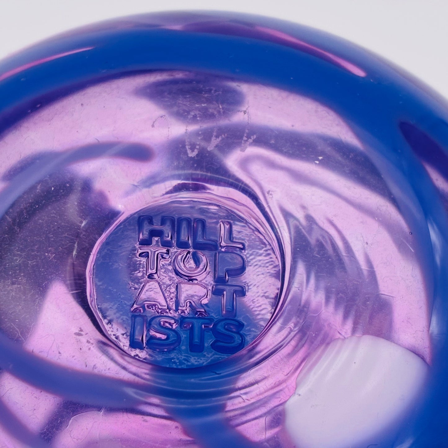 161 -  Purple Bowl W/ Wrap