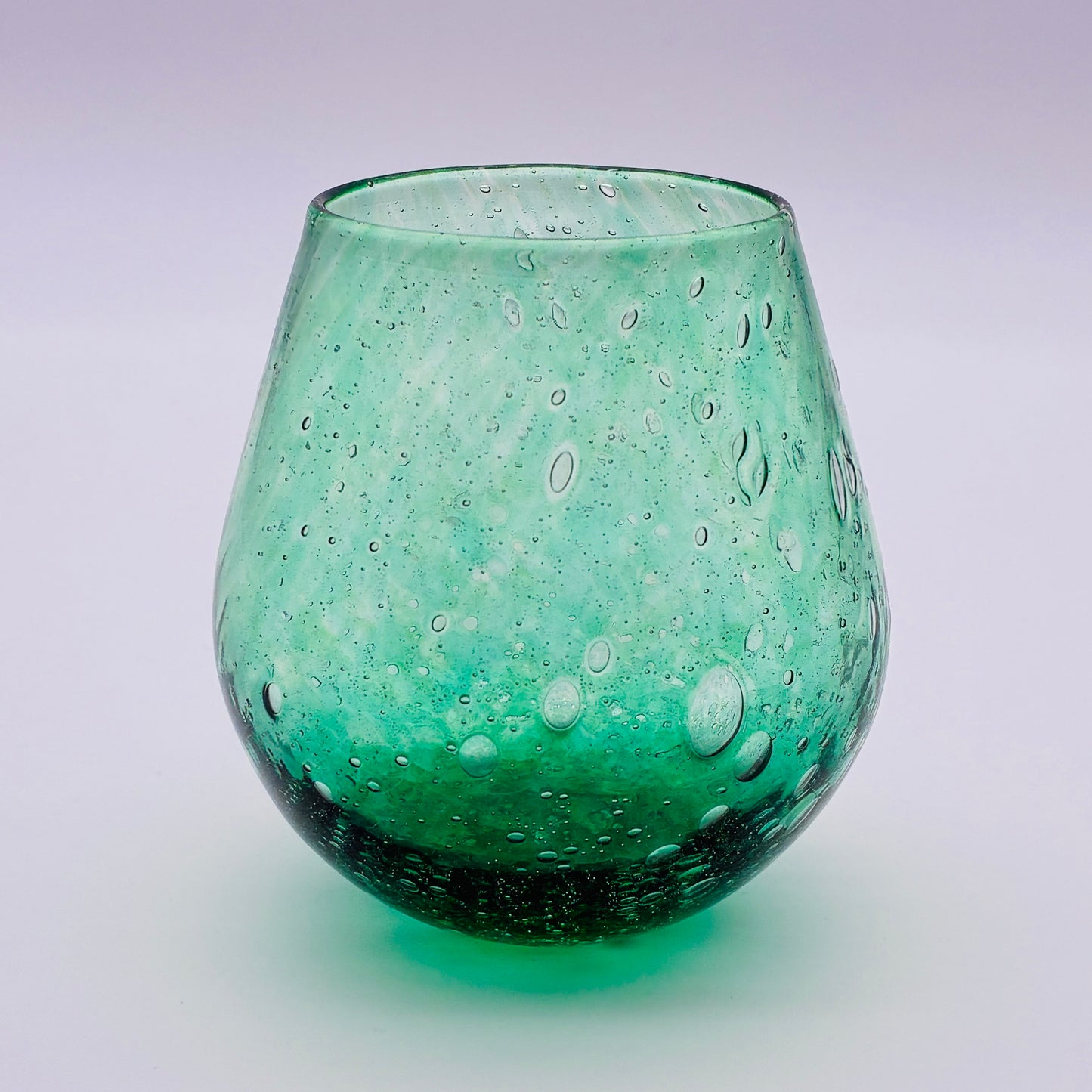 139 - Green Bubble Wine Cup