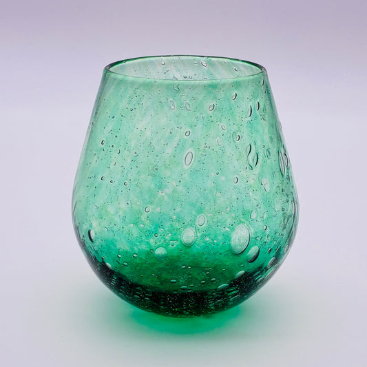 139 - Green Bubble Wine Cup