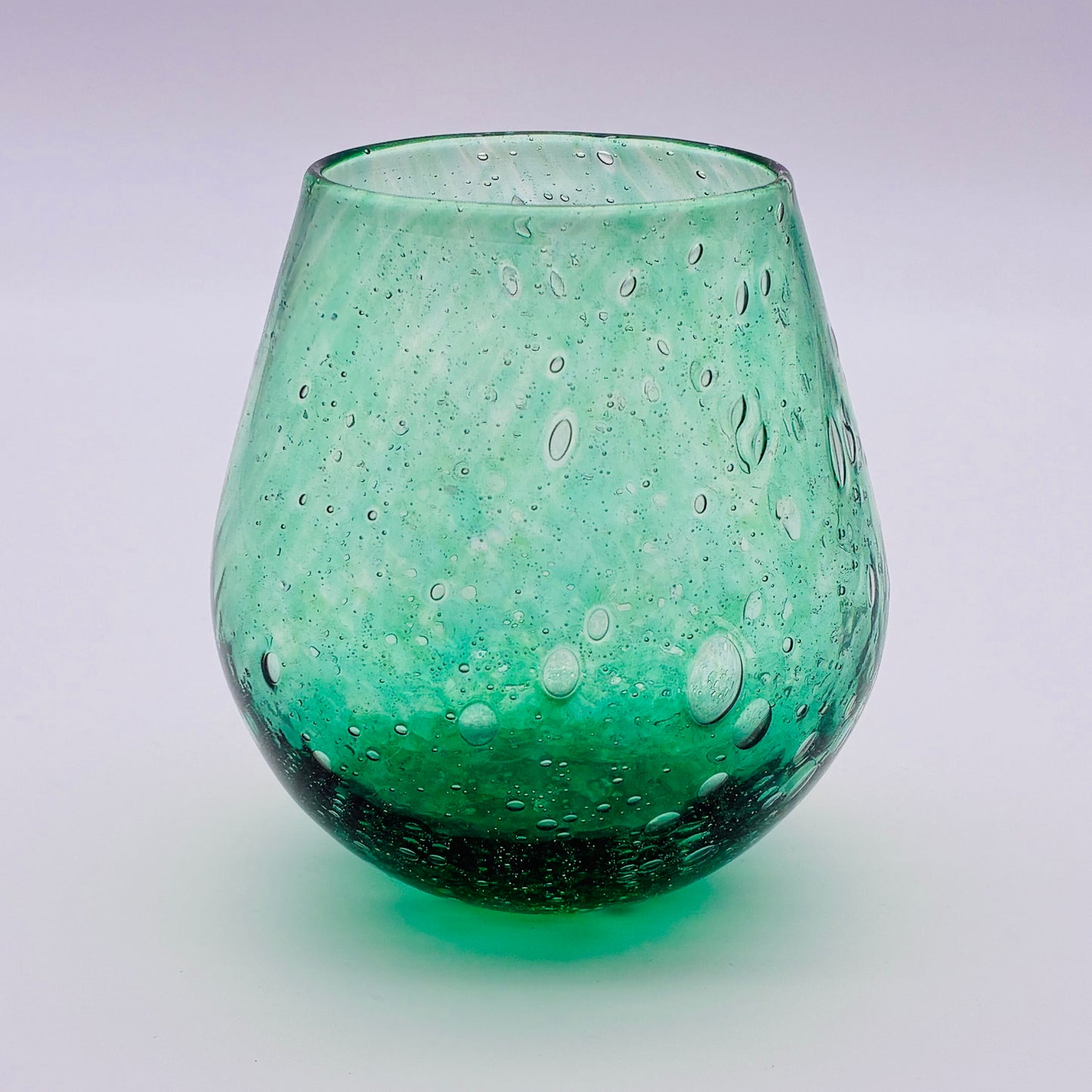 139 - Green Bubble Wine Cup