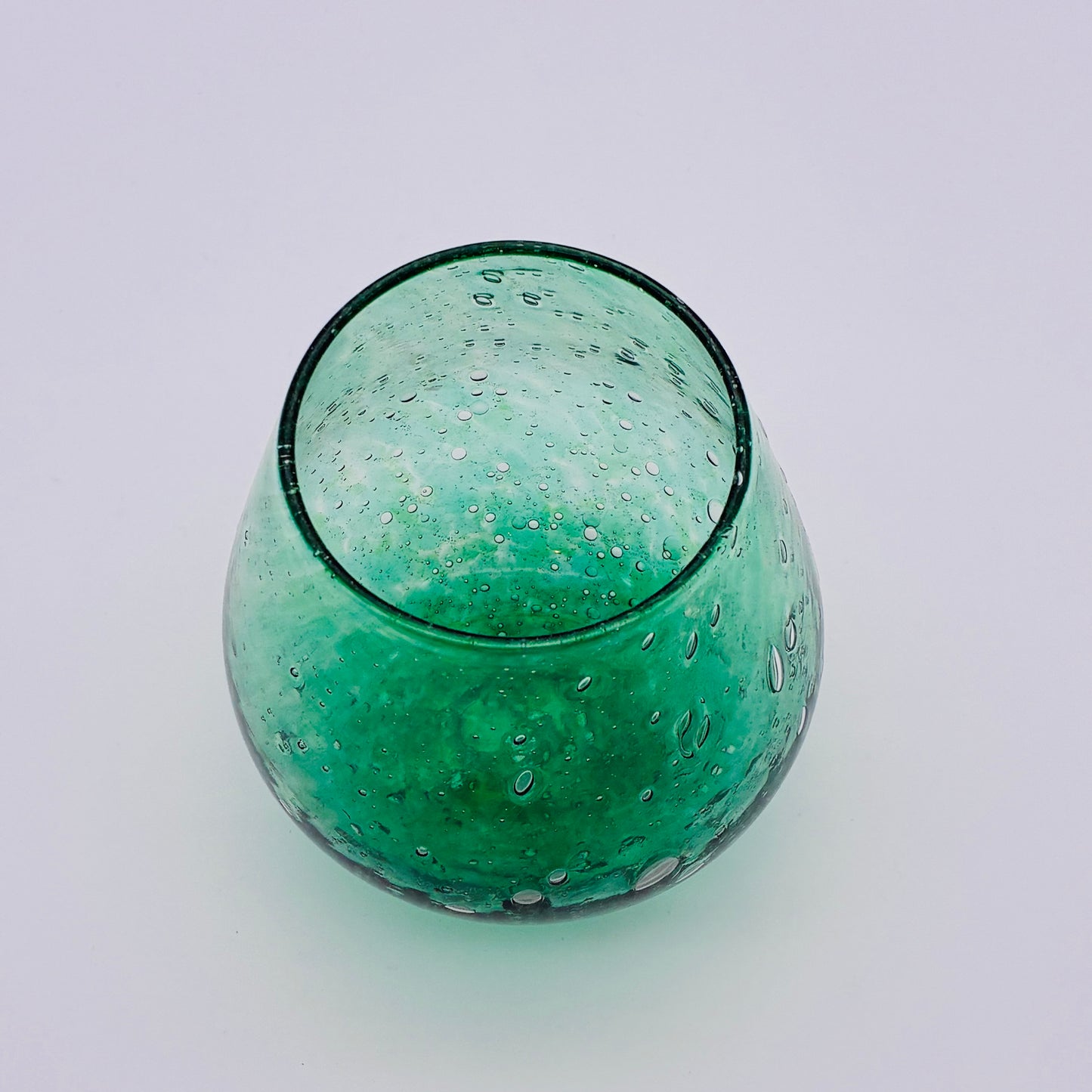 139 - Green Bubble Wine Cup