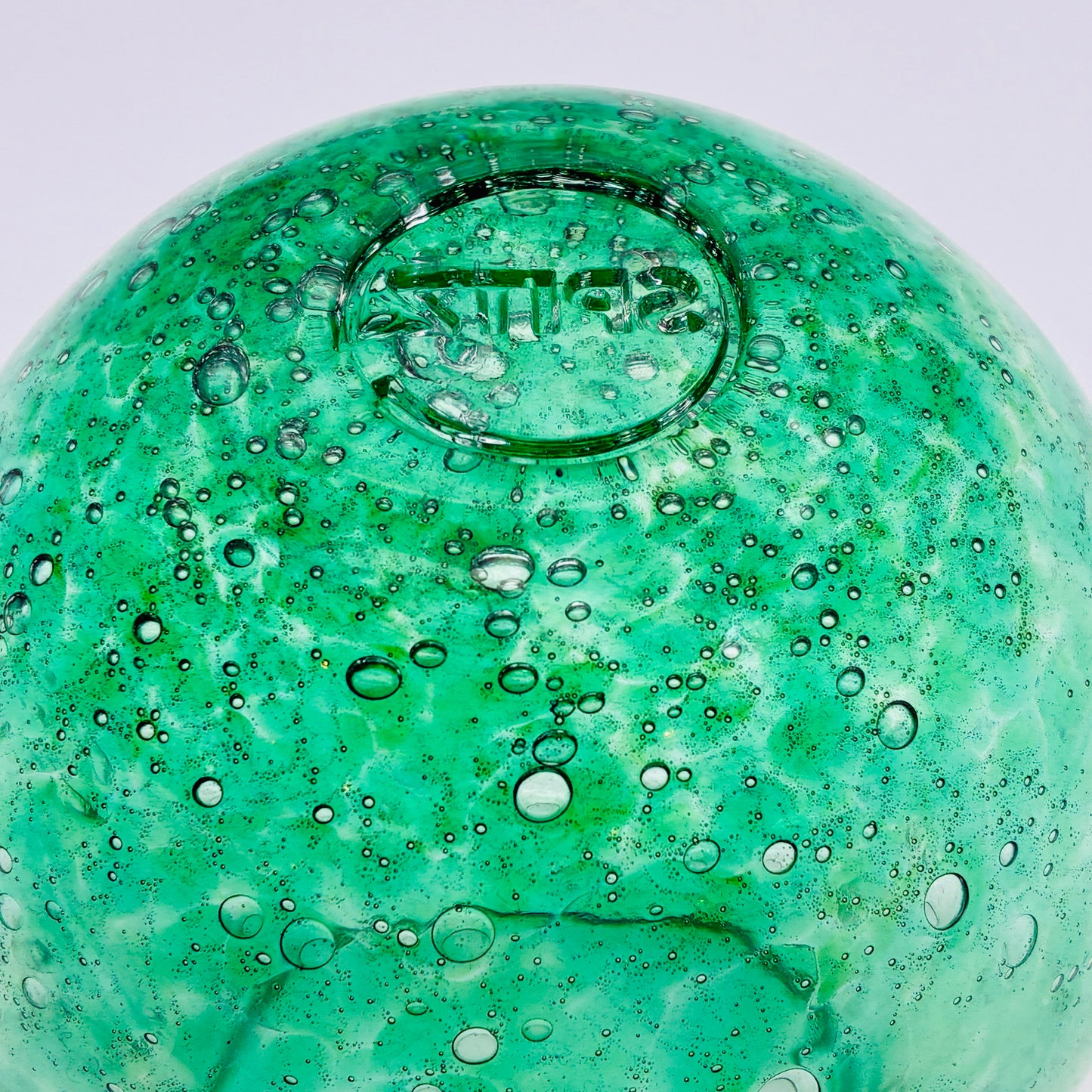139 - Green Bubble Wine Cup