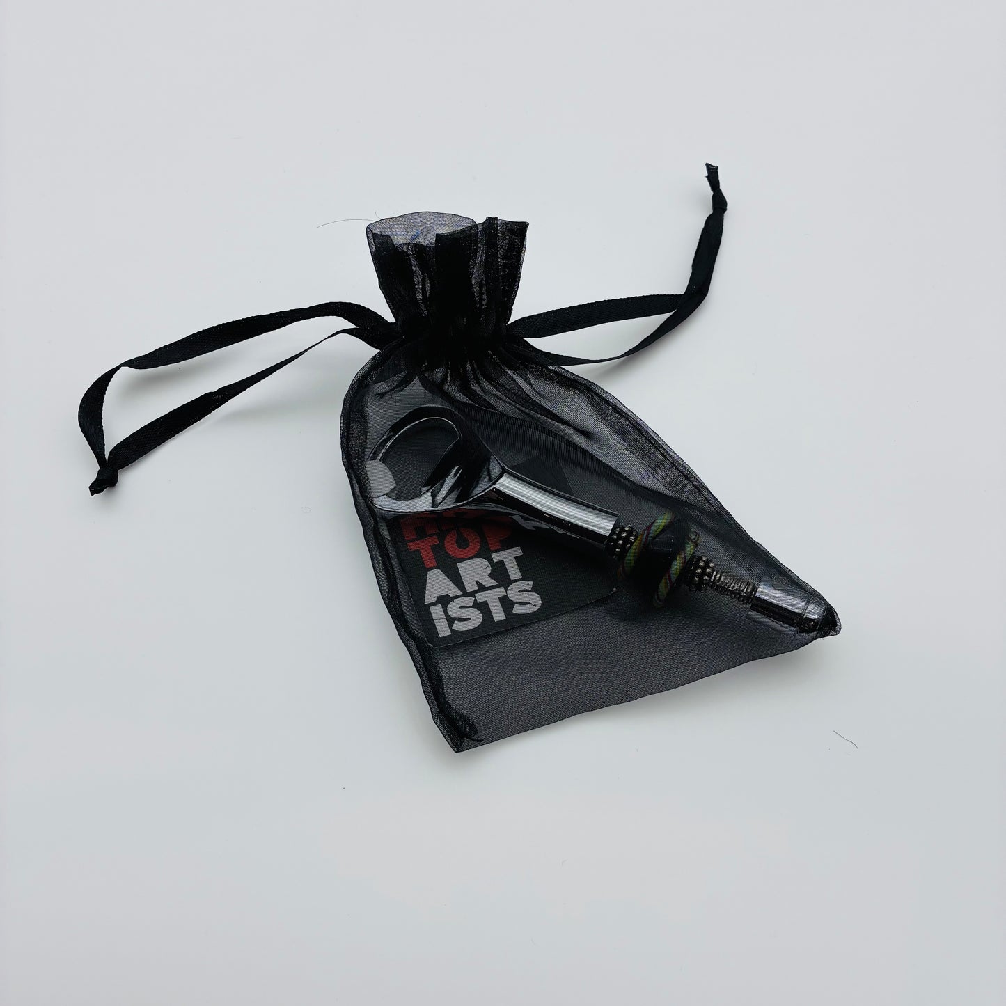 58 - Red & Yellow Twisty Wrap Bottle Opener