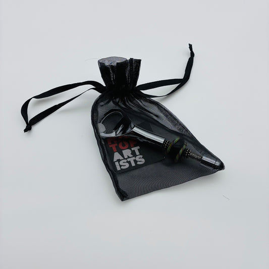 58 - Red & Yellow Twisty Wrap Bottle Opener