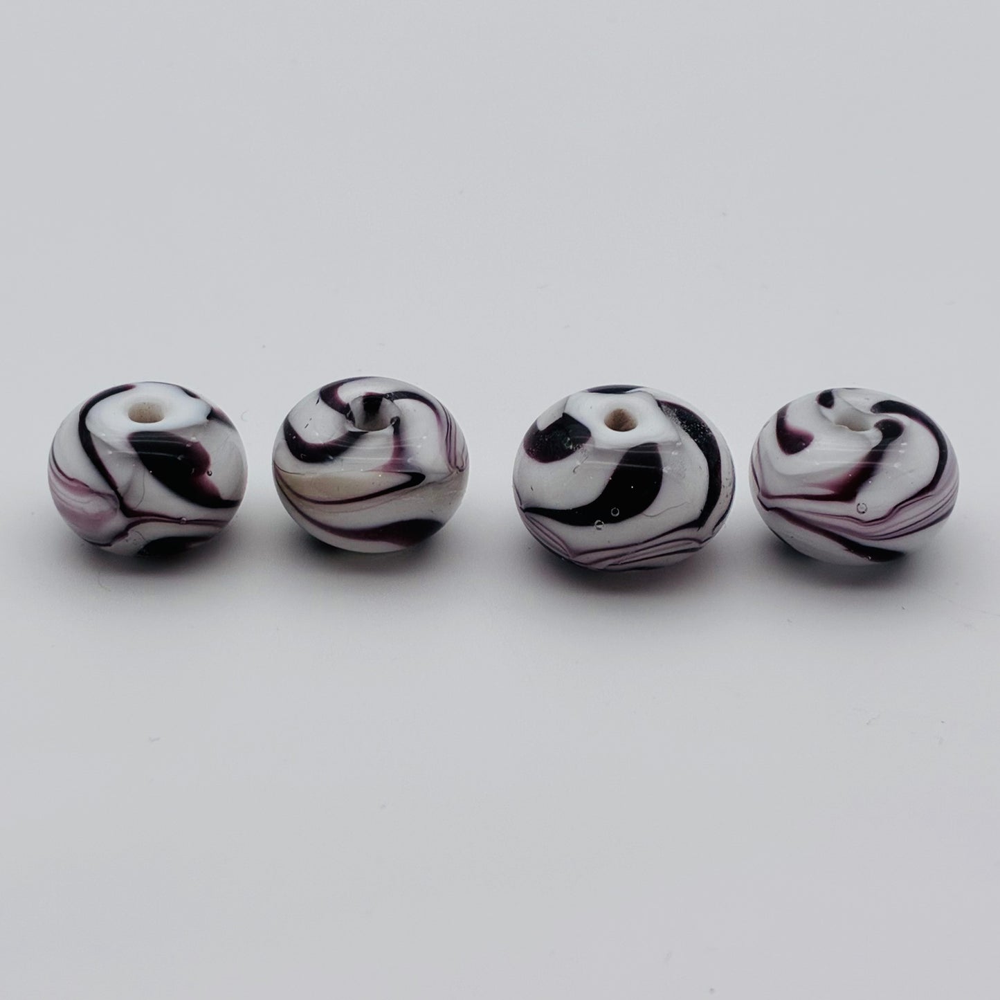 74 - Black & White Beads