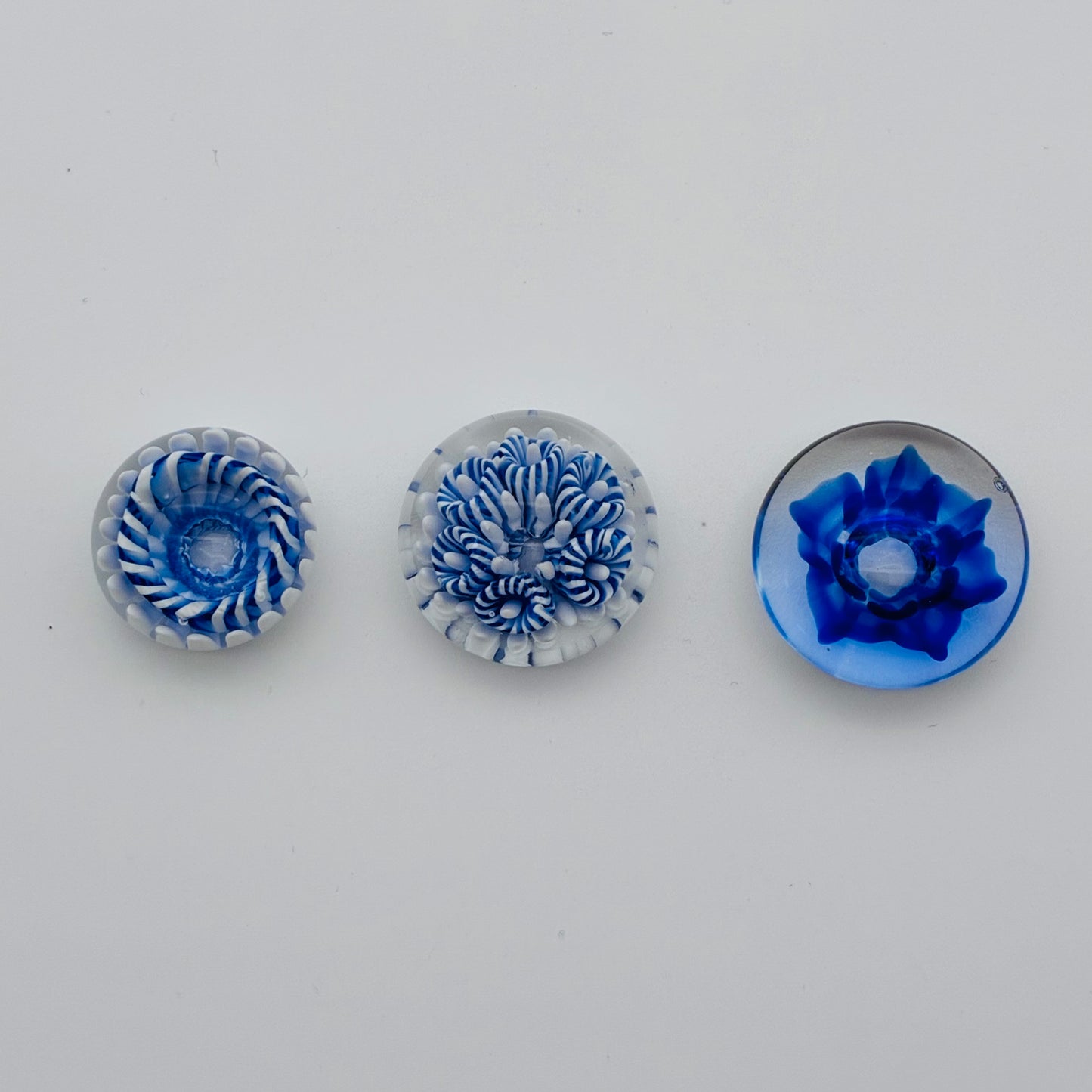 68 - Blue Implosion Beads