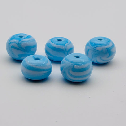 73 - Light Blue Beads