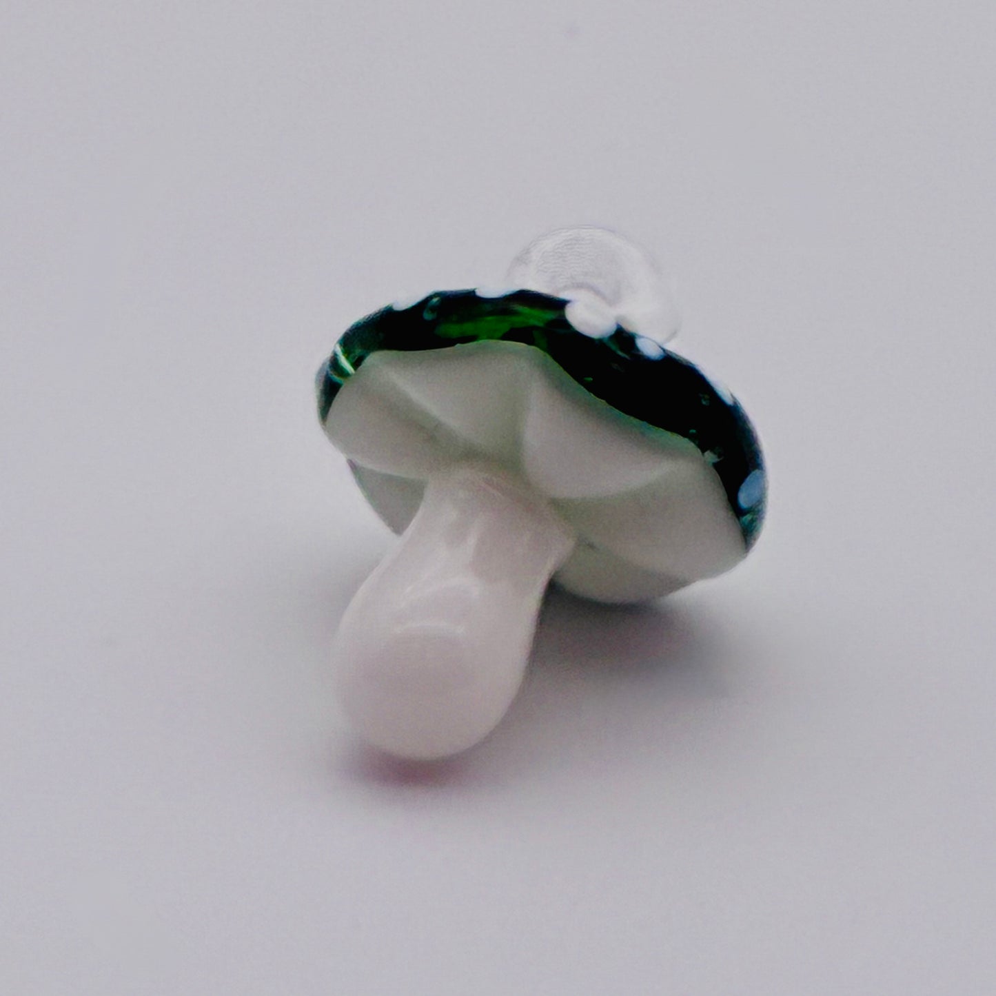 114 - Green Mushroom Pendant