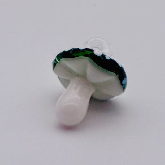 114 - Green Mushroom Pendant