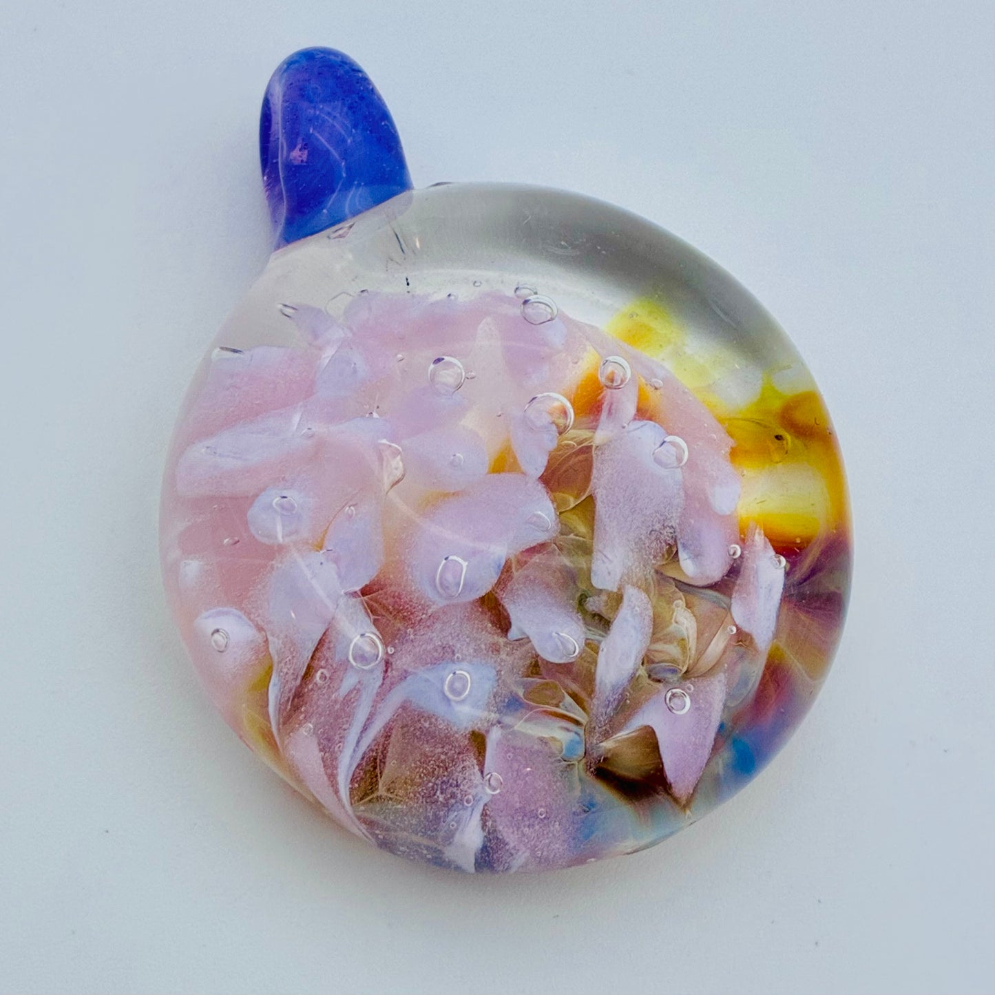 125 - Pink Implosion Pendant