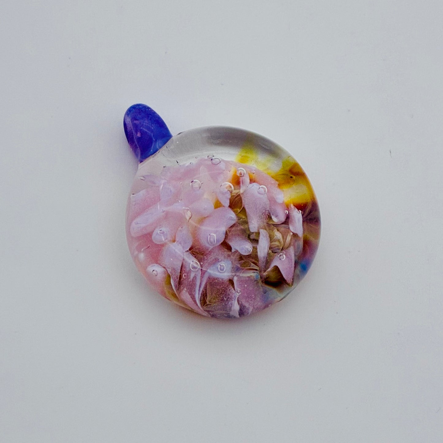 125 - Pink Implosion Pendant