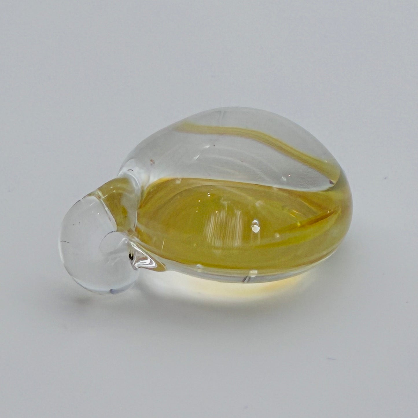 121 - Yellow Spiral Pendant