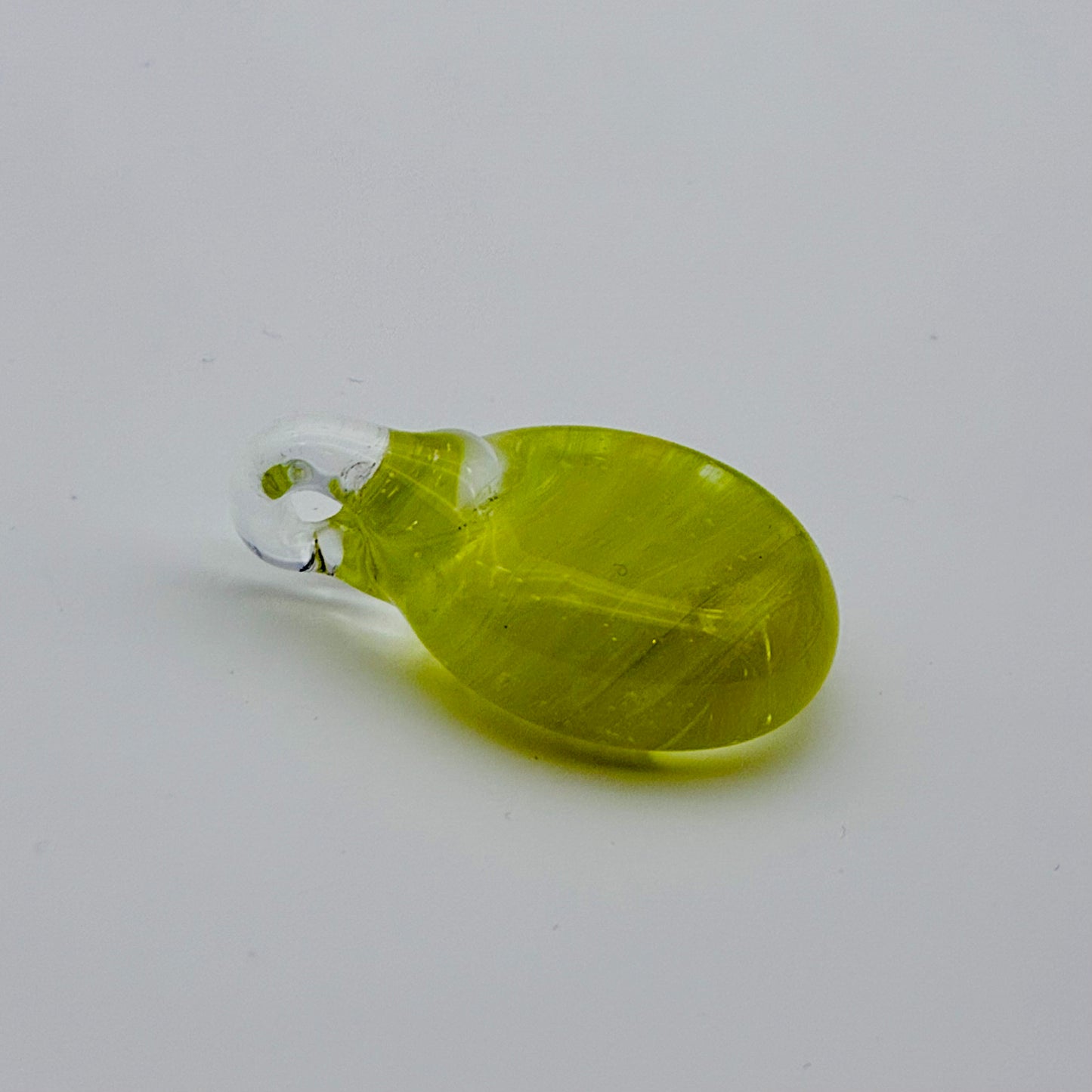 119 - Light Green Swirl Pendant