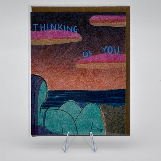 Sunset "Thinking of You" Card