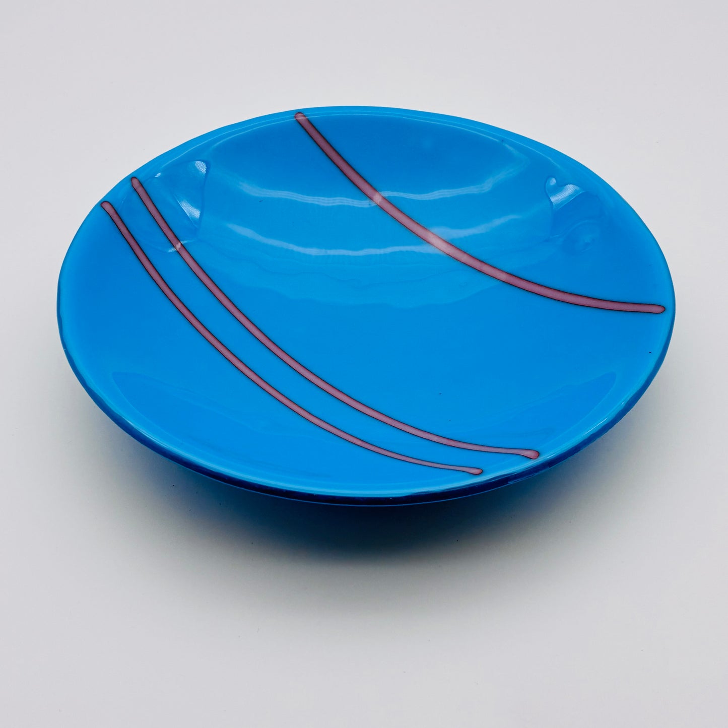 1 - Blue Fused Platter