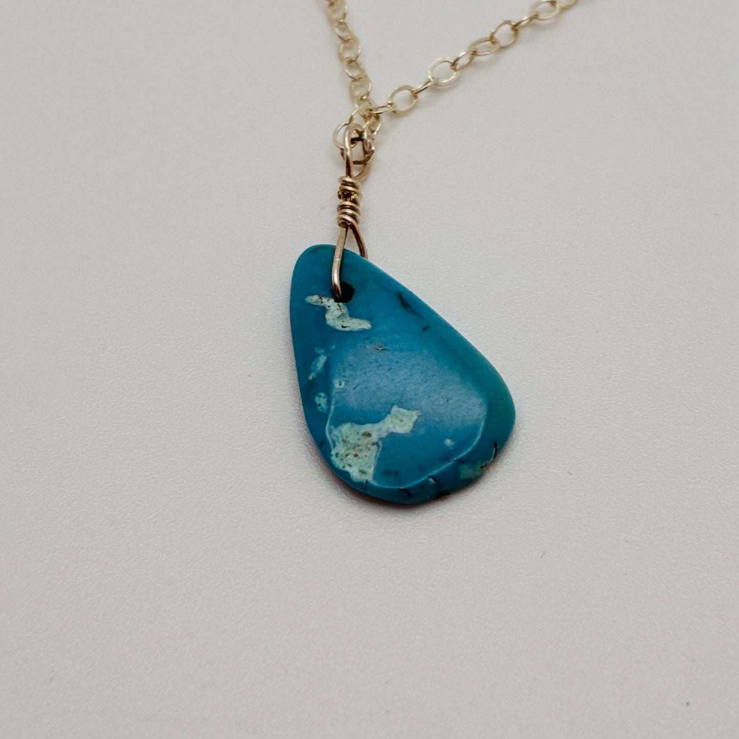 Drop of Rain Necklace - Sterling Silver