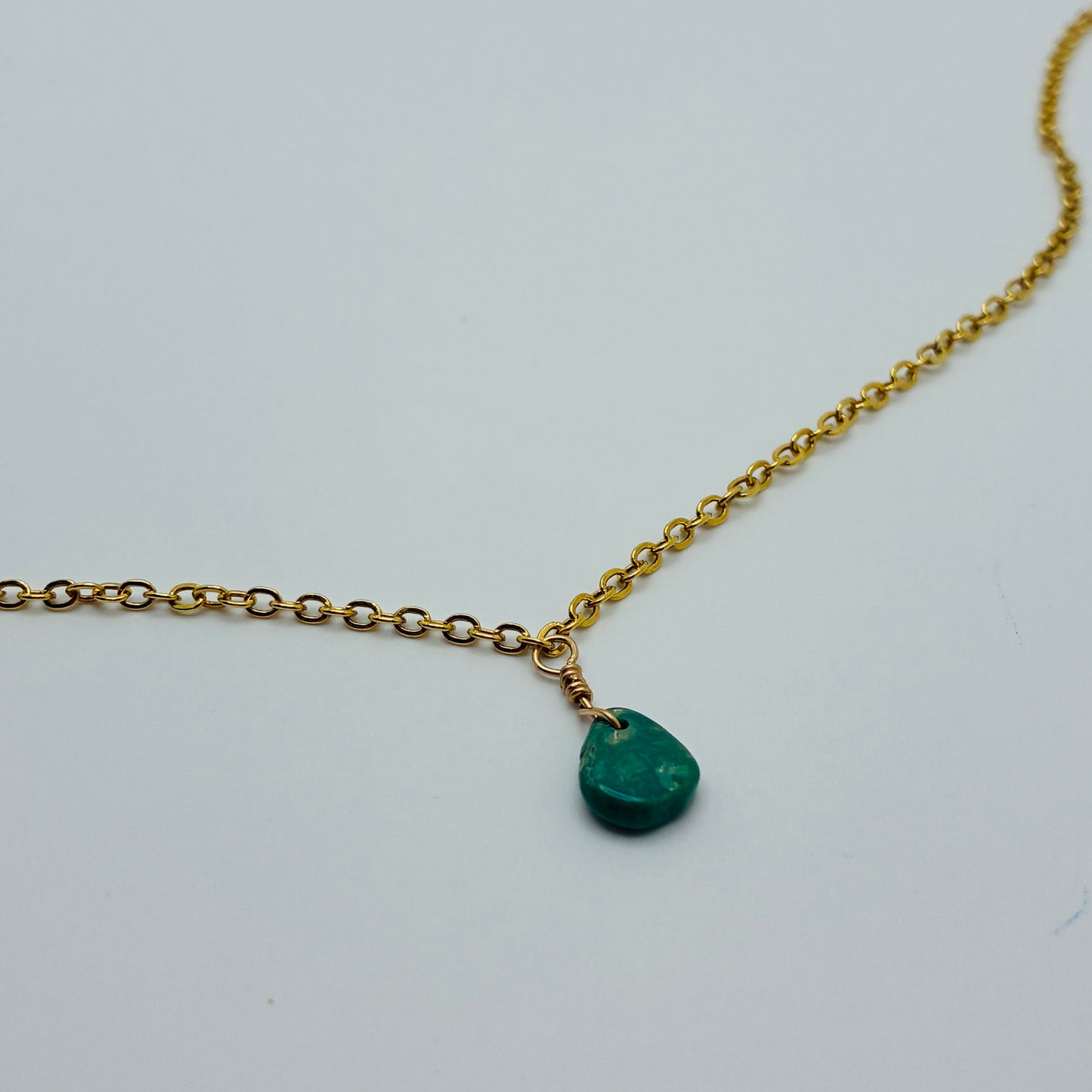 Drop of Rain Necklace - Gold