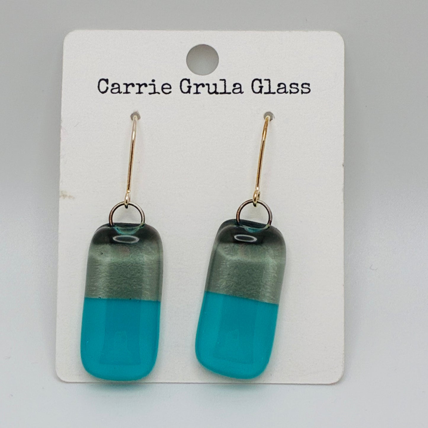 Two Tone Rarrings Blue/Grey