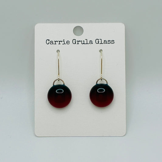 Red Gem Earrings