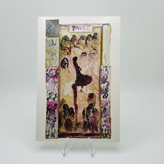 Purvis Young, Untitled Post Card