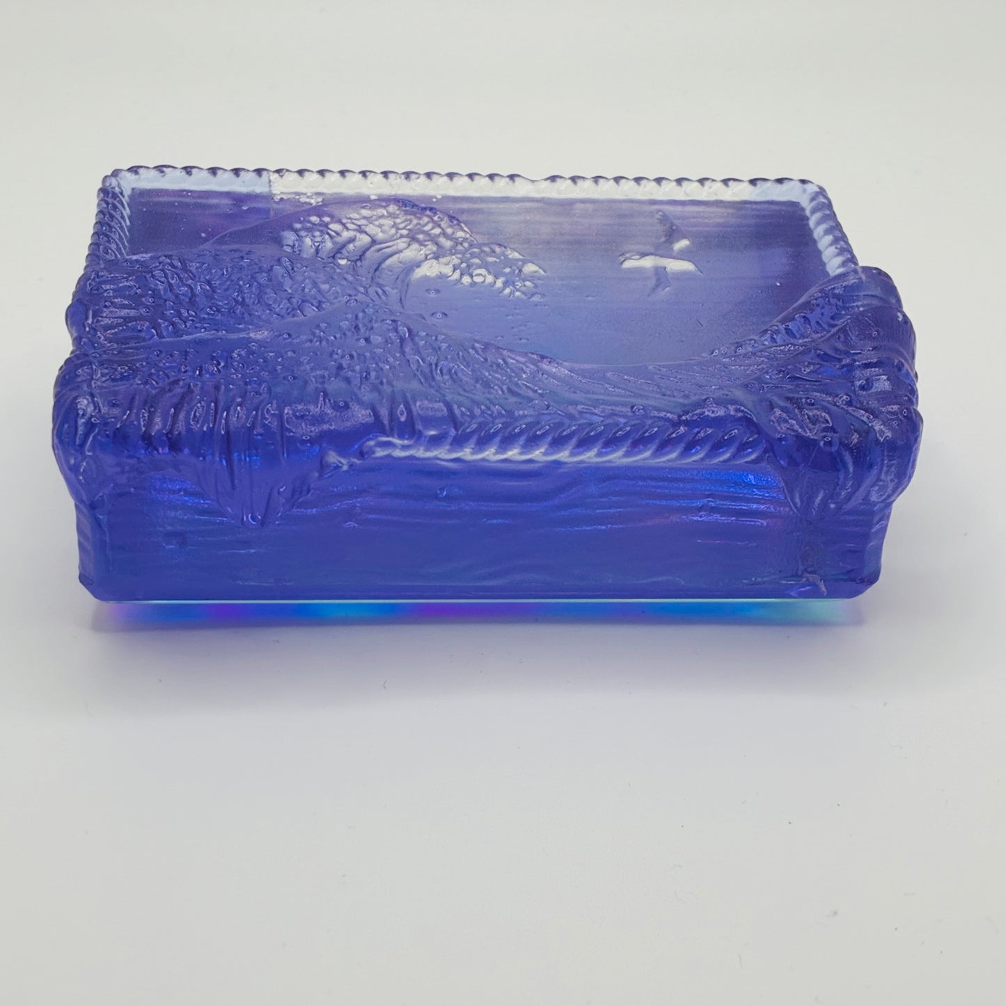 Glass Wave Paperweight