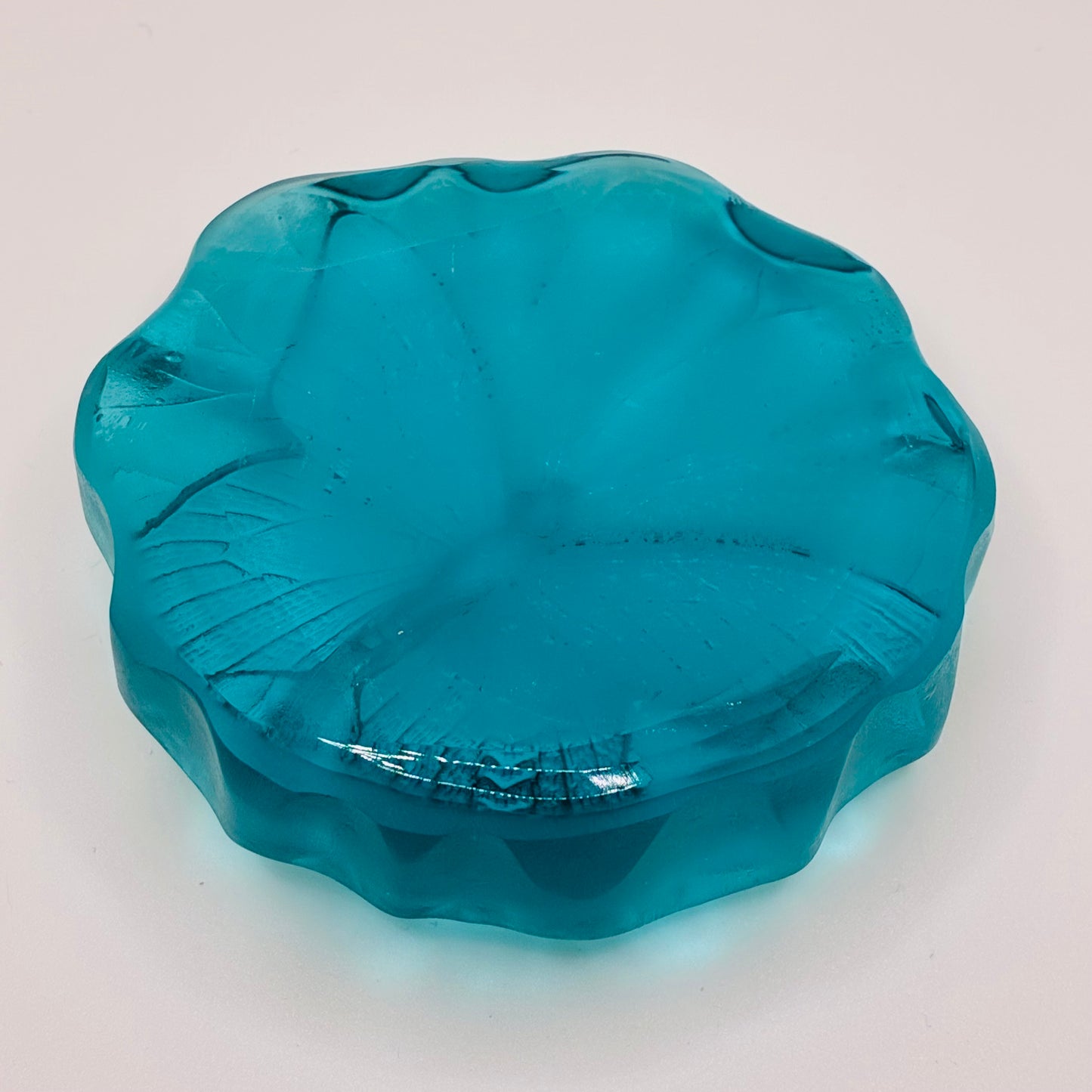 Glass Butterfly Paperweight