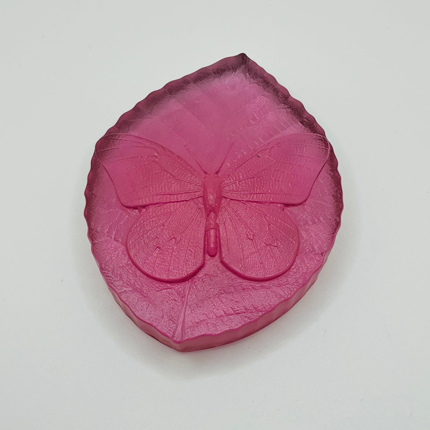 Glass Butterfly Paperweight