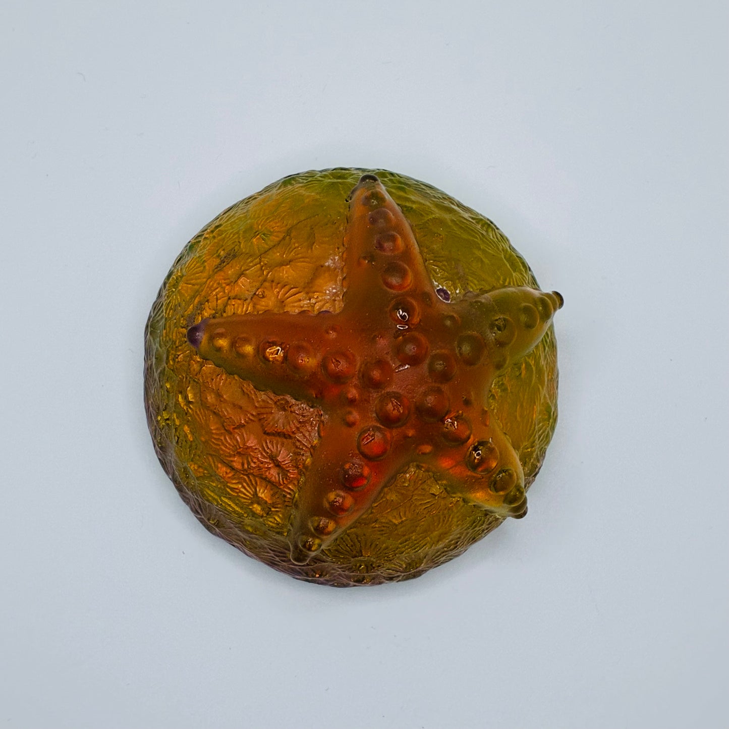 Glass Starfish Paperweight