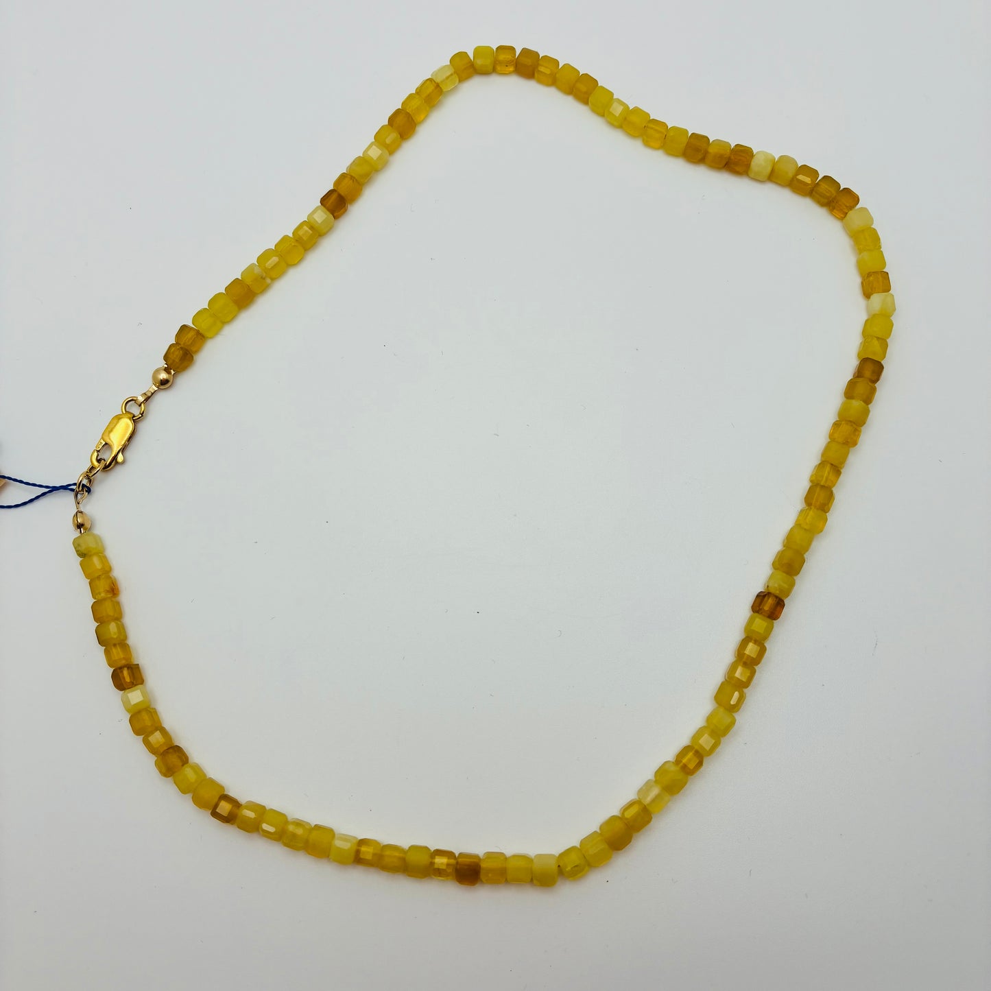 Yellow Opal Necklace