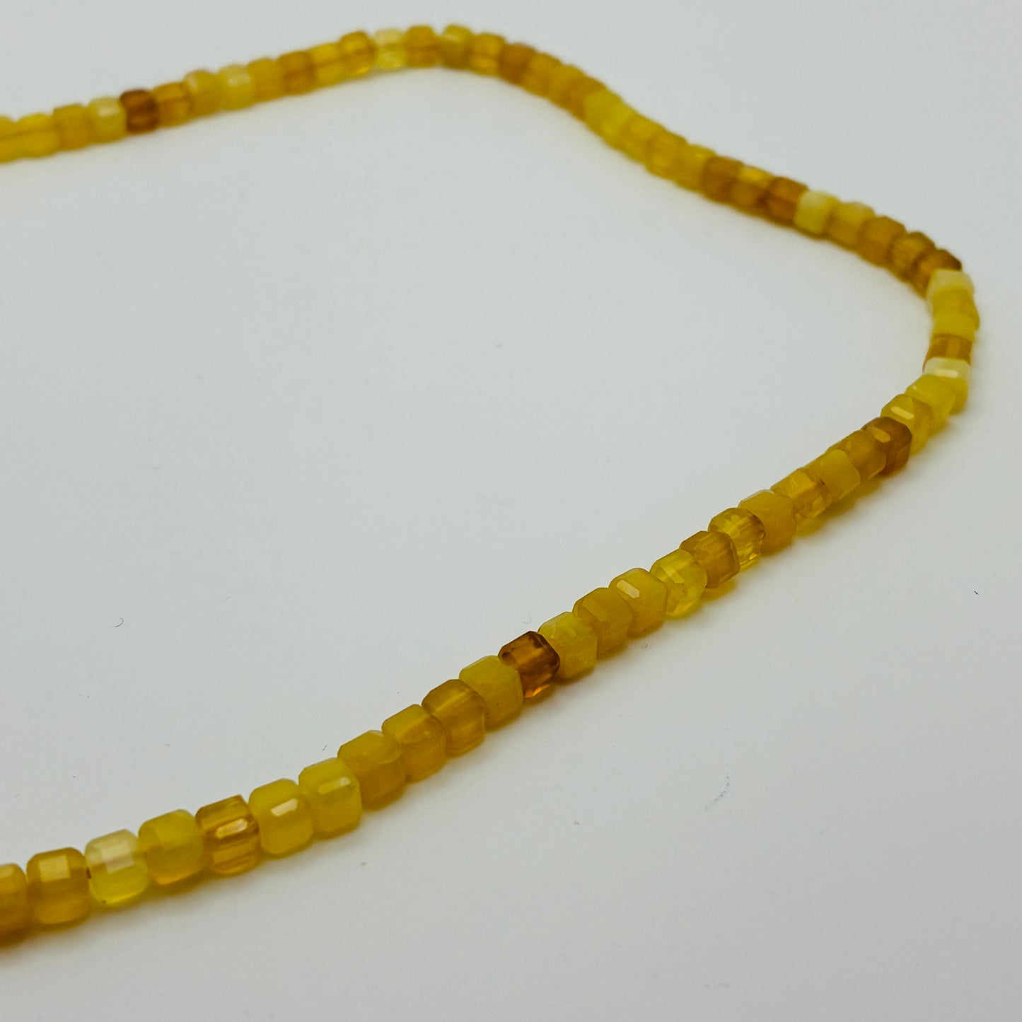 Yellow Opal Necklace