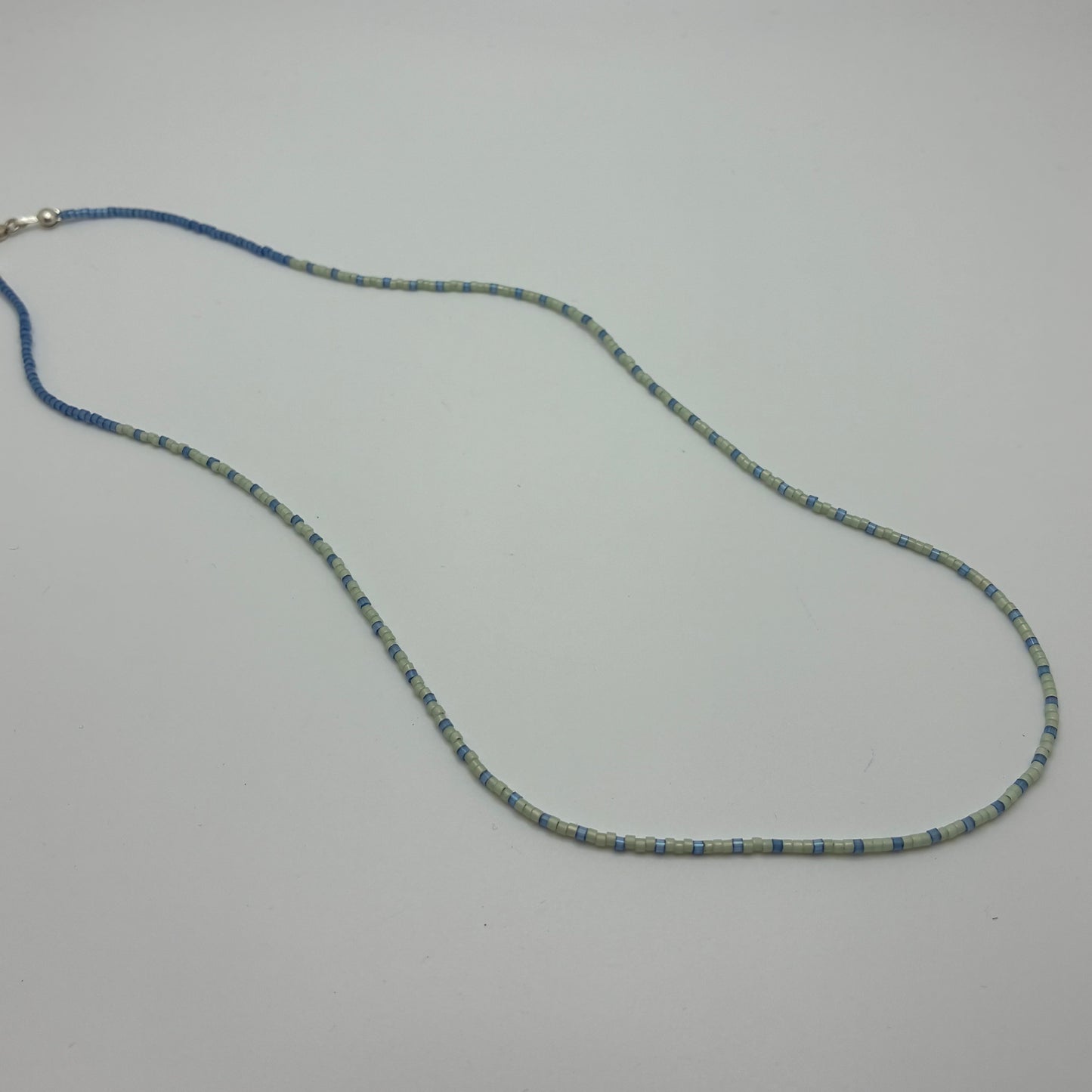 Patterned Seed Necklace
