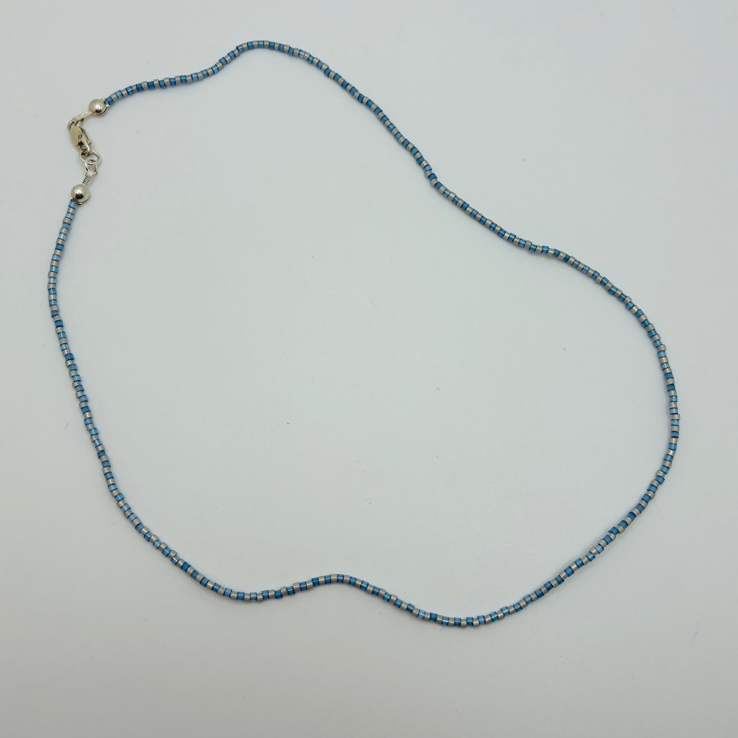 Patterned Seed Necklace