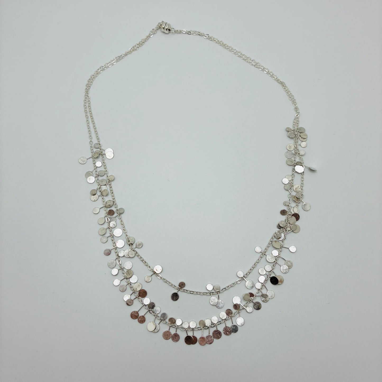 "Coined Bunches - Bright" Necklace