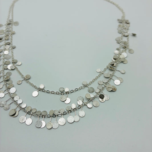 "Coined Bunches - Bright" Necklace