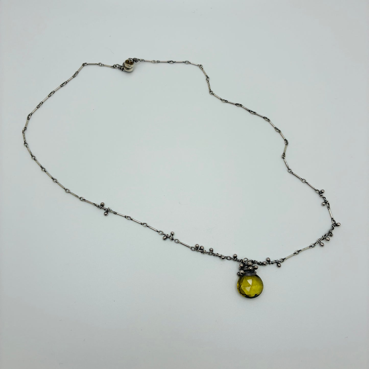 "Swarm" - Green Quartz Necklace