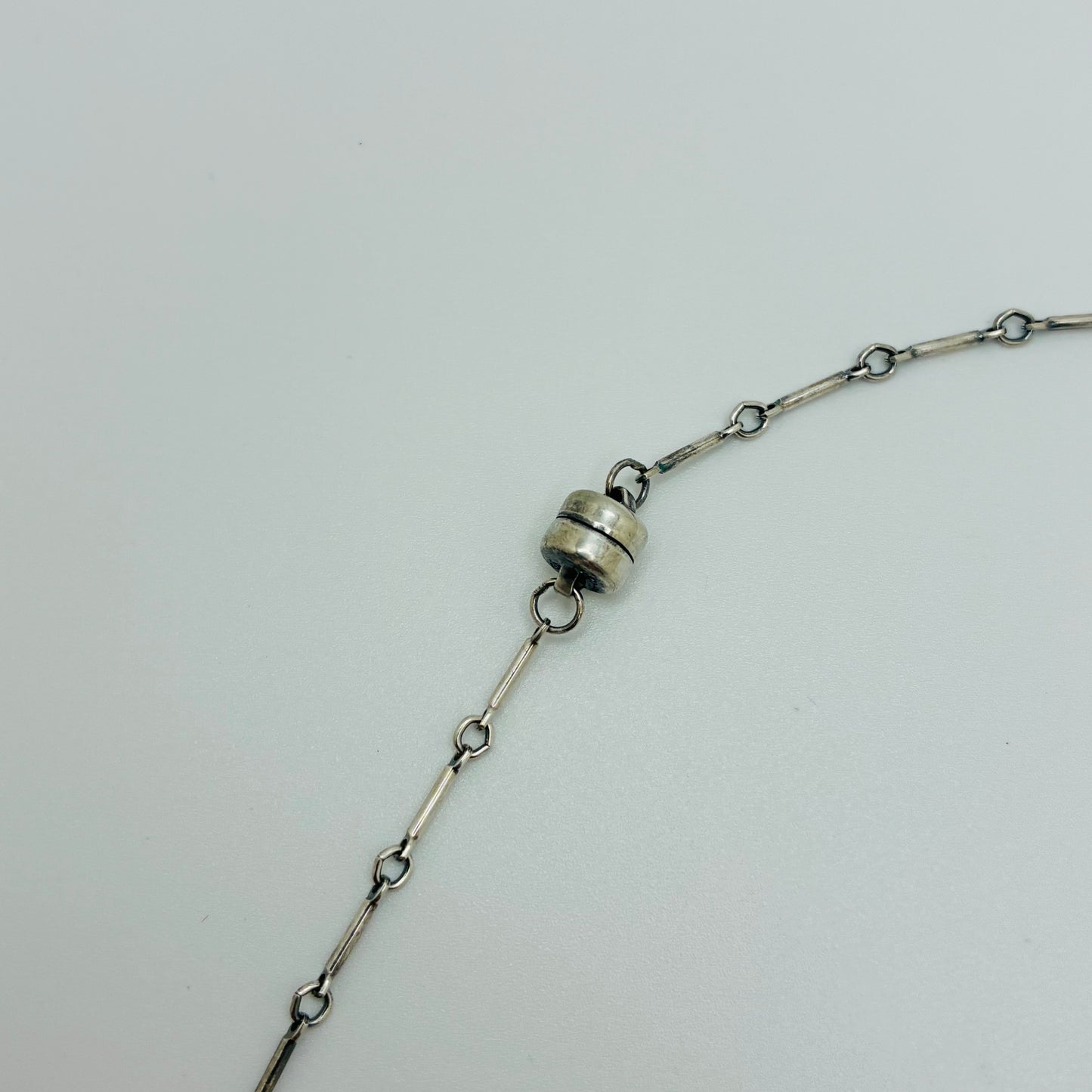 "HorseShoe" - Red Garnet Necklace