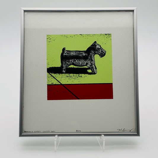 Monopoly Print - Scotty dog (Red) 2024
