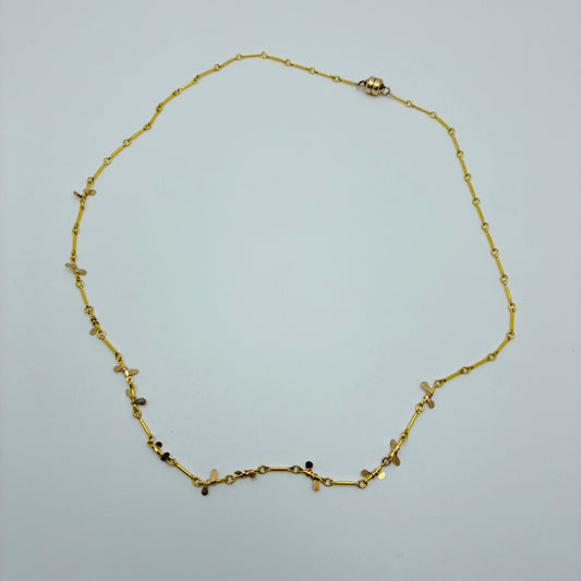"Sweet Pea" - Gold Necklace