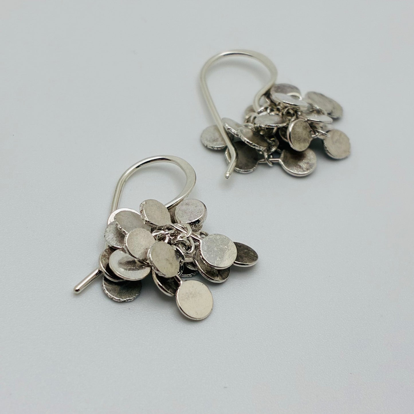 "Coined Bunches - Bright" - Earrings Short