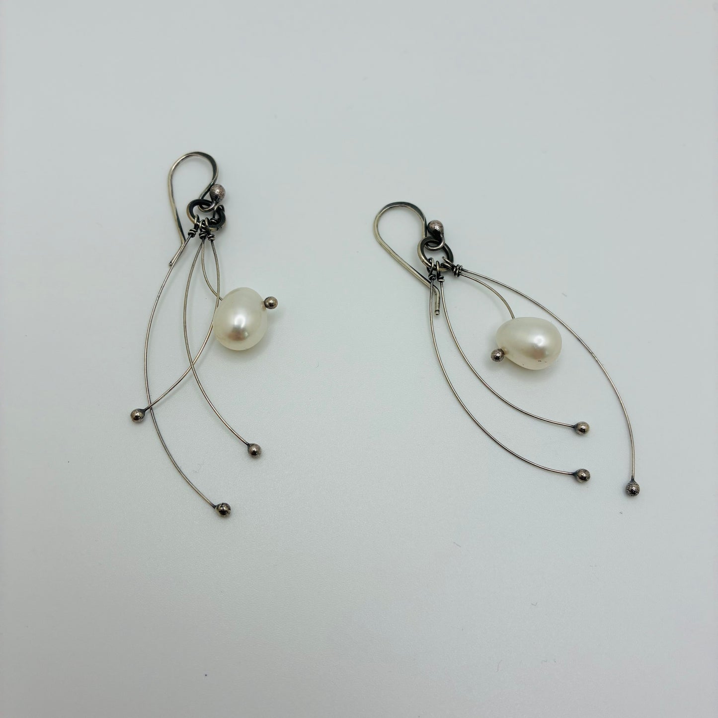 "Tickle" - Fresh Water Pearl Earrings